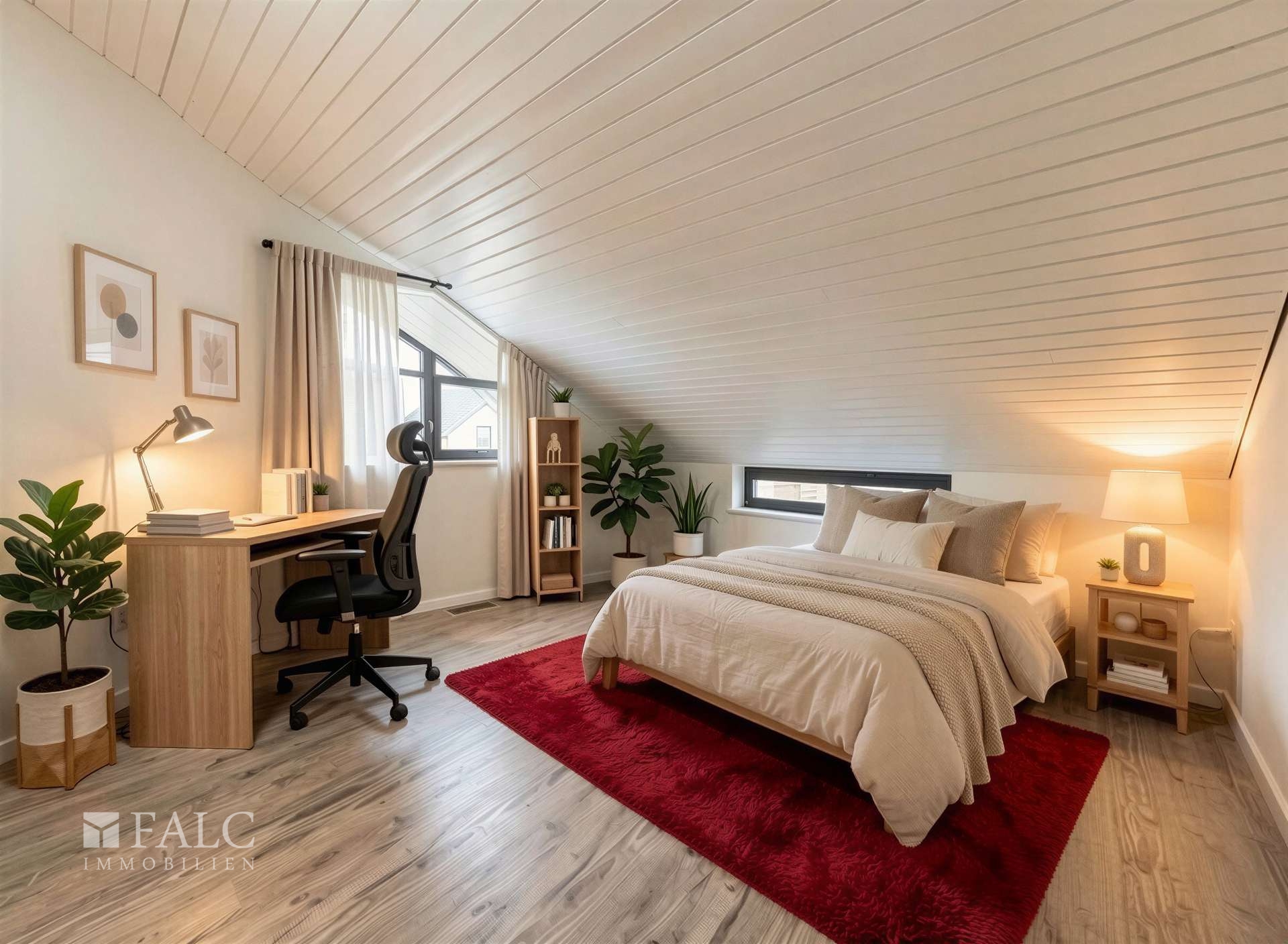 Schlafzimmer 2 / Gästezimmer - (KI)