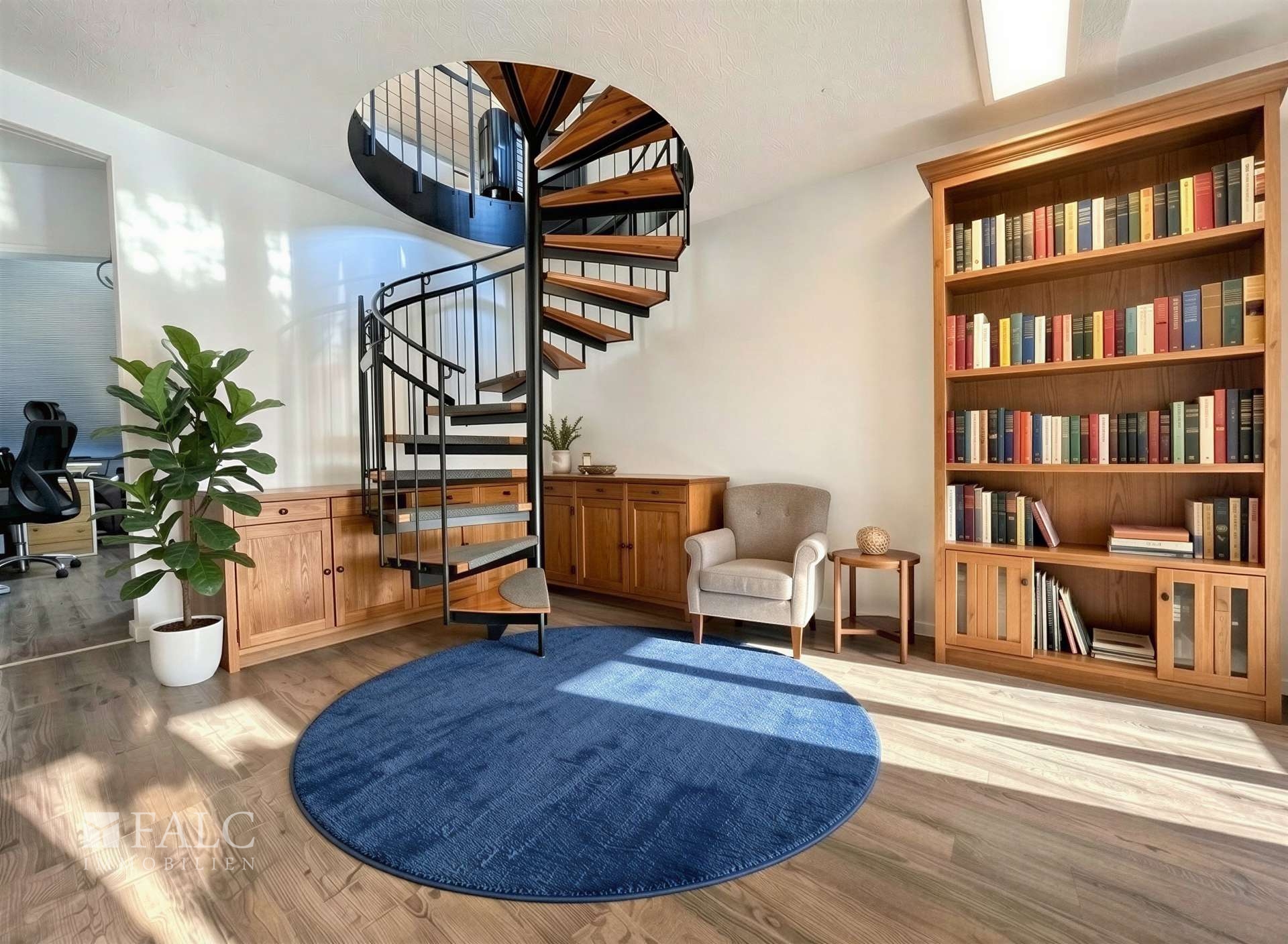 Wendeltreppe - (KI generiert)