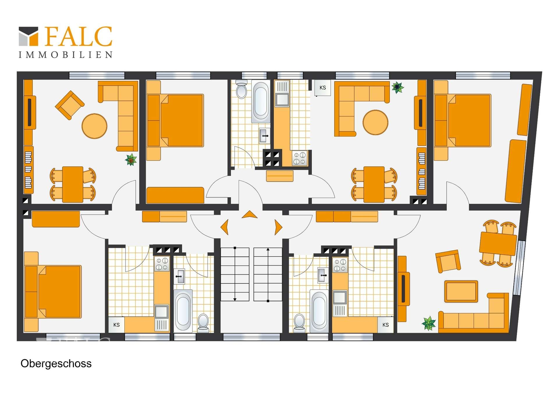Grundriss Obergeschosse