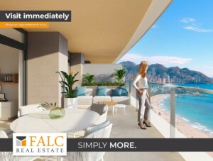 Luxuriöse Wohnung mit Meerblick in Benidorm