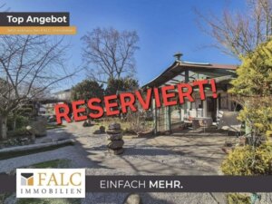 Wohnen am Weinberg! Bungalow in asiatischem Stil - FALC Immobilien