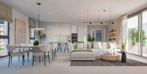 Moderne Residenz mit Doppelterrasse in Estepona