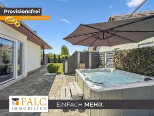 Provisionsfrei. Moderner Bungalow mit Whirlpool und gepflegtem Grundstück!