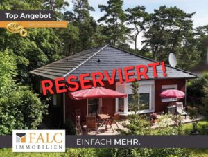 ENERGIEEFFIZIENTER ARCHITEKTENBUNGALOW in direkter Seenähe! - FALC Immobilien