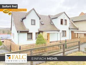 Bad Sulza: kompaktes Haus mit schöner Aussicht Teilunterkellert mit Garage und Nebengelass