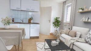 Rentable Wohnung für Investoren
