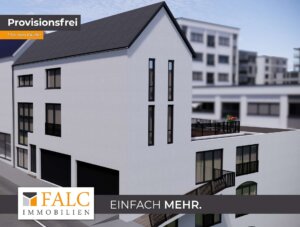 Außergewöhnliches Neubauprojekt - 4-Zimmer-Wohnung mit besonderem Grundriss!