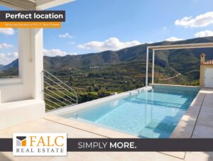 WOW-Villa im Bauhausstil mit Meerblick, Vermietungslizenz & Photovoltaik bei Denia!