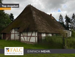 *** Denkmalgeschütztes, reetgedecktes Hallenhaus  ***