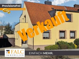 Provisionsfrei. Charmante Doppelhaushälfte mit tollem Garten!