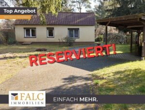 **Wohnen unmittelbar am Zeesener See** - FALC Immobilien