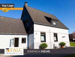 Zweifamilienhaus in Neuendeel (oben vermietet, unten frei)