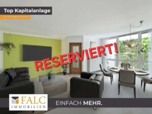 Kapitalanleger aufgepasst! Attraktive 2 Zimmer Wohnung in KW - FALC Immobilien