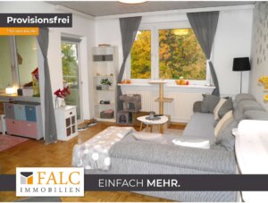 KAPITALANLAGE! PROVISIONSFREI! ! Gut vermietete 2 1/2-Zi.ETW in ruhiger, zentraler Lage von Bramfeld