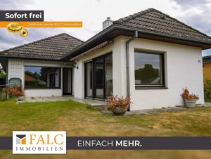 Ihr neues Wohnparadies vor den Toren Lüneburgs! Ebenerdiger Bungalow mit schönem Garten