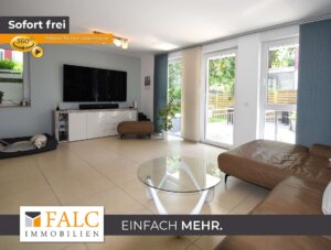 Stadtnahe Garten-Maisonette Wohnung mit hohem Wohnkomfort in grüner Umgebung
