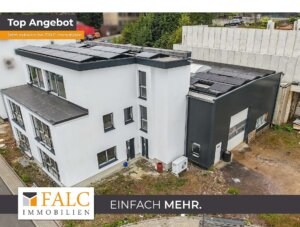 NEUBAU !  großzügige Halle mit Büro und Wohnung