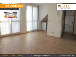 2 Zimmer DG Wohnung in Citylage zu vermieten!