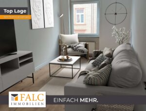 Provisionsfrei! 2 Zimmer Altbauwohnung im beliebten Stadtteil Bockenheim