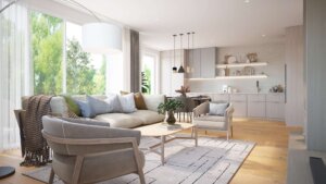 Investieren in Raumgefühl - 3-Zimmer-Wohnung mit Weitblick