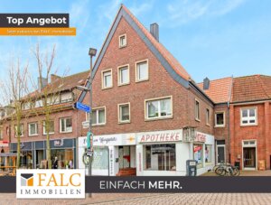 Direkt im Zentrum!! Mehrfamilienhaus mit zwei Gewerbeeinheiten und Baulandreserve im Hinterhof