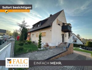 Zweifamilienhaus mit großem Grundstück in Stein bei Nürnberg