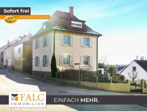 Wohnen oder Vermieten? Charmantes Zweifamilienhaus in toller Lage! - FALC Immobilien Heilbronn