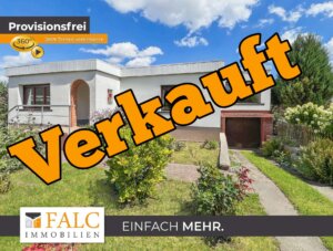 *Reserv.* Charmanter Bungalow mit Kamin und großem Garten in ruhiger Lage!