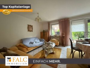 Charmante 3-Zimmer-Erdgeschosswohnung mit Terrasse und Balkon in Bad Iburg – mögliche Rendite von 5,21 %