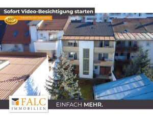 Mehrfamilienhaus mit 3 Wohnungen, 4 Balkonen, Garten & Nebengebäude! 220 QM Wohnfläche