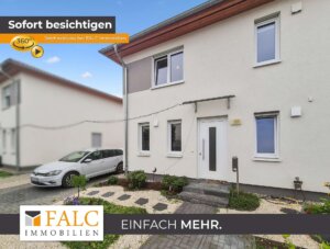 Top moderne Doppelhaushälfte in ruhiger Wohnsiedlung - FALC Immobilien
