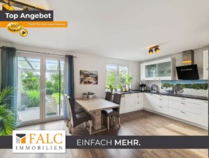 Top moderne Doppelhaushälfte in ruhiger Wohnsiedlung - FALC Immobilien
