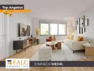 Stylisch wohnen in Heilbronn: 3 Zimmer, sofort verfügbar - FALC Immobilien Heilbronn