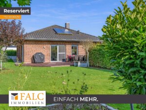 Reserviert! Modernes Wohnen auf einer Ebene in bester Sackgassenlage in Friedrichsfehn