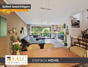 Ein Zuhause mit viel Raum für Herzenswünsche - großzügiges Reihenendhaus mit Garten und Doppelgarage