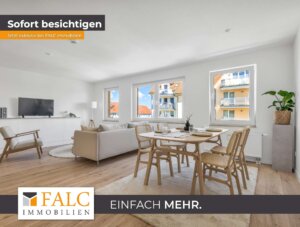 Helle 2-Raum-Wohnung mit Einbauküche und Stellplatz in Charlottenlust