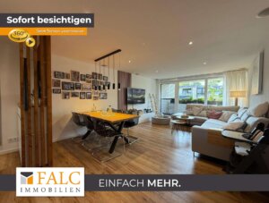Lichtdurchflutete Wohnung– 3 Zimmer, 2 Balkone & Top-Ausstattung
