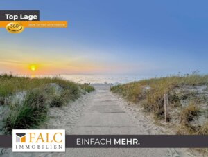 Exklusives Küstenidyll: Wohnen in erster (unverbaubarer) Reihe zur Ostsee!