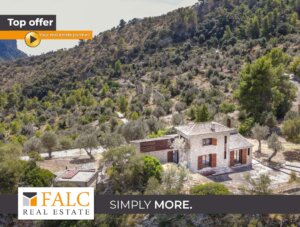 Traumhafte Finca in der Serra de Tramuntana mit spektakulärem Blick