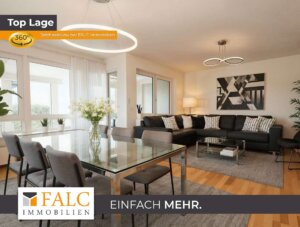 3 Zimmer in ebenerdiger Lage, sofort bezugsfrei - FALC Immobilien Heilbronn