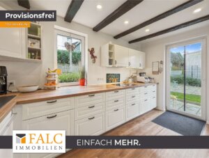 Modern Wohnen im Erdgeschoss mit eigenem Garten: Viel Raum für die Familie!