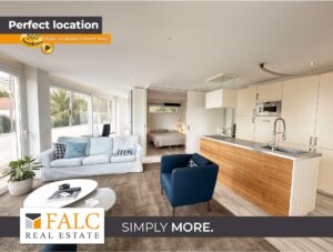 Design-Loft mit Meerblick