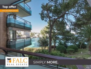 Schöne Wohnung in 1. Meereslinie in Illetas