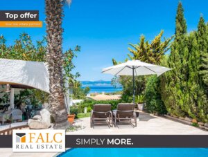 Attraktive Villa mit direktem Meereszugang in Cala Blava