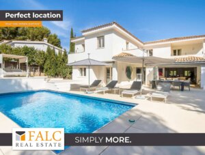 Mediterrane Villa mit Pool und Teilmeerblick in Santa Ponsa