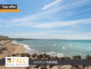 Bebaubares Grundstück nur 20 m vom Meer entfernt in El Molinar