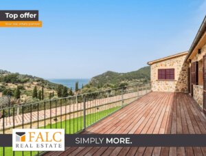 Traumhafte Neubau-Finca mit Meer- und Bergblick in Estellencs