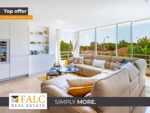 Modernes Erdgeschoss-Apartment mit großer Terrasse in Cas Català