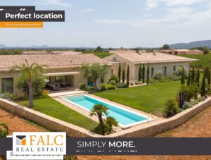 Einzigartige, moderne Neubau-Villen am Weinberg in Biniali