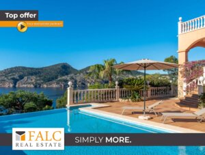 Luxuriöse Villa in 1. Meereslinie mit Vermietungslizenz in Camp de Mar